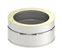 Ø 200 mm raccord de transition paroi simple paroi double avec raccord double paroi