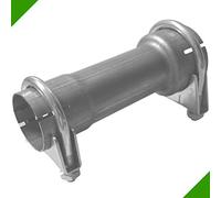200 mm Tuyau Réducteur 55 mm à 70 mm d'échappement Adaptateur avec 2 colliers