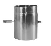 Ø 200 mm Vanne papillon en acier inoxydable avec connecteur 8 x 8