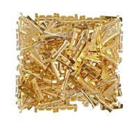 200 Morceaux De Bornes En Laiton, Connecteurs De Fil, Accessoires Matériels, Connecteurs De Sertissage.