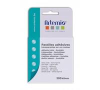 200 Pastilles Repositionnables De Colle - 8 Mm