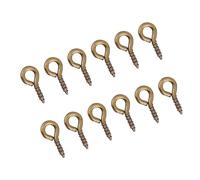 200 pcs à vis d'œil à vis, mini-œillets Filetage Clôples Crochets 3 styles Petites épingles d'œil de vis Petits connecteurs Crochets pour la fabrication de bijoux (Antique Bronze)