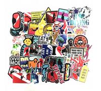 200 Pcs Autocollants De Plongée En Plein Air De Dessin Animé Pour Autocollants De Sport Pour Enfants, Autocollants De Sport Pour Bouteilles D'eau, Autocollants De Bouteilles D'eau Imperméabl