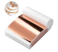200 PCS Feuille D'Or, 8.5×8cm Feuille Doree Loisirs Creatif