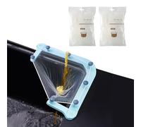 200 pcs Filtres à Tamis Triangulaires pour Evier, Passoire Triangulaire pour évier de Cuisine, Filtre pour éVier Sac De Crépine D'évier Sac en Maille Fine De Cuisine pour Déchets De Cuisine