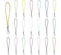 200 Pcs Lanière De Téléphone,Chaîne De Téléphone Portable Téléphone Cellulaire Sangle Pour Accrocher Clé Usb Mp3 Mp4 Mini Caméra Fabrication De Bijoux Multi-Purpose- Couleurs Assorties