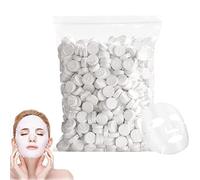 200 Pcs Masque Facial En Papier Masque Facial coton Facial Mask jetables Masque Facial tissu Masque Facial visage Diy Masque Facial compresse beauté Diy comprimés facial sheet mask
