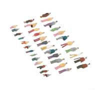 200 Pcs Model Figures 1:100 1:150 Standing Sitting ABS | 200 pieces total, 1:100 and 1:150 scales, standing and sitting poses, ideal for layouts