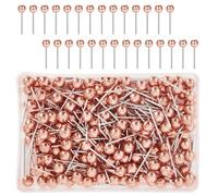 200 PCS Punaises Tête Map, Push Pins Carte Punaise, Carte des Punaises Epingles à Tête, Ronde Appliquer pour Marquer Les Lieux pour Carte, Marquage, la Famille
