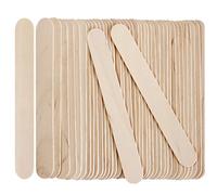 200 Pcs Spatules à Épiler en Bois - 15cm, Bâtons en Bois pour Épilation à La Cire, Bâtons de Cire pour L'épilation du Corps et du Visage
