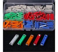 200 pièces 5A 8A 10A 16A 25A ensemble de fusibles de voiture Continental en céramique balle Câblage de protection