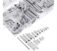 200 pièces Assortiment de ressorts Ressorts de traction Divers petits ressorts d'extension et de compression avec boîte de rangement