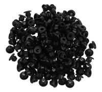 200 Pièces Bouchon de Câblage Rond, Passe-fil à Emboîter | Trou de 6mm pour Fil de 4mm, Verrouillage Poussé, pour Boîtiers Électriques et Panneaux
