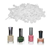 200 Pièces Brosse de Remplacement de Liquide de Poudre D'immersion Outil D'art D'ongle Tête de Brosse Douce pour Couche de Finition de Base, Prise Confortable, Utilisation
