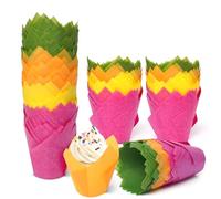 200 Pièces Caissette Muffins Papier, Caissettes Cupcake Taille Standard