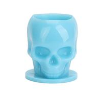 200 Pièces Capsules D'encre de Tatouage, Base Stable en Forme de Crâne, Pigment de Maquillage Permanent, Bouchon Transparent pour Conteneur Accessoire de Tatouage Encre de Tatouage