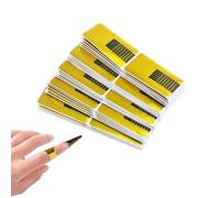 200 pièces Chablon Papier pour Gel Nails Art, Autocollants Modèles pour Ongle Gel Construction, Auto-Adhésif Ongles Forme ou Resin