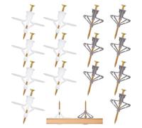 200 Pieces Cheville pour Parpaing Creux, Vis et Chevilles Fixations Murales Creuses, Ancrages pour Plaques de Plâtre, Chevilles avec Vis pour Plaques de Plâtre, pour Murale Plaque de Plâtre