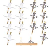 200 Pieces Cheville pour Parpaing Creux Vis et Chevilles Fixations Murales Creuses Ancrages pour Plaques d PIECES DETACHEE CHEVILLE