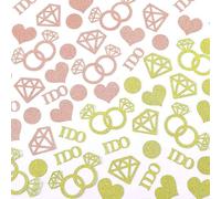 200 Pièces Confettis De Décoration De Mariage, Décoration De Table, Confettis De Décoration Romantique, Décorations De Fête, Accessoires Photo De Fête De Fiançailles, Décoration De Confettis