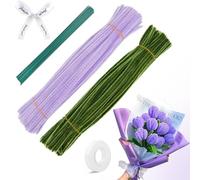 200 Pièces Cure Pipes,Tadpolez Nettoyeur de Pipe Pour Bricolage,Pliable Cure-Pipes,Tiges de Chenille Cure Pipes, Chenille Loisir Creatif,Pour Décorations et Artisanat Créatif Creatifs