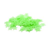 200 pièces d'autocollants muraux étoilés lumineux, verts - Autocollants muraux et de plafond phosphorescents pour chambre d'enfant, bébé, enfant