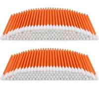 200 pièces de bâtonnets de nettoyage en mousse Tampons de nettoyage en mousse pour imprimante à jet d'encre, tête d'impression, appareil photo, lentille optique, équipement optique.