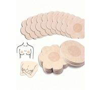 200 pièces de cache-tétons jetables, soutien-gorge invisible auto-adhésif respirant, accessoires de lingerie, cache-tétons anti-exposition, fournitures pour photographie de mariage 200 pièces (fleur +