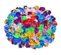 200 pièces de pierres précieuses colorées, pierres précieuses irrégulières, diamants en cristal, pierres précieuses scintillantes, pierres précieuses artisanales DIY