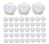 200 pièces d'emballage d'huile de ricin, patchs 'huile de ricin jetables auto-adhésifs, patch nombril hautement absorbant et respirant pour le corps..