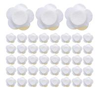 200 pièces d'emballage d'huile de ricin, patchs 'huile de ricin jetables auto-adhésifs, patch nombril hautement absorbant et respirant pour le corps...