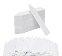 200 Pièces d'étiquettes en Plastique 5x1cm, Mini étiquette Plante étiquettes de Jardin en Plastique Blanc pour Semis Potager Plantes