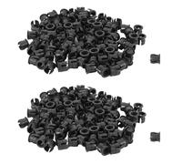 200 Pièces En Plastique Noir 5 mm LED Clip Titulaire Affichage Panneau Montage Cas