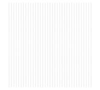 200 Pièces Fil de Fer Floral Blanc Flexible 15,75 Pouces | Tiges en Papier et Fer, Support Stable pour Fleurs Sèches, Compositions et Déco de Fête