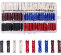 200 Pièces Fusibles Voiture Assortiment, Fusibles Torpille De Voiture, Fusible Automobile Avec Boîte En Plastique, Pour Voitures Classiques De Style Ancien, 5a 8a 16a 25a 40a