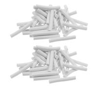200 Pièces Gomme Longue en Caoutchouc Blanche | Rechange à Bande Allongée, Usage Prolongé Traces, pour Dessin et Salle de Classe