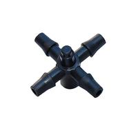 200 pièces goutte à goutte flèche croix séparateur d'eau débit goutteur séparateur d'eau goutte à goutte irrigation 3/5 Mm connecteur barbelé barbe