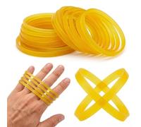 200 Pièces Gros Elastique Caoutchouc Large, 60 x 3 mm Bande Elastique Caoutchouc Resistant Rubber Band Grand pour Bureau Maison École