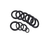 200 Pièces Joints Toriques, Différentes Tailles en Caoutchouc, O Ring pour Plomberie d'étanchéité de Tuyauterie Isolante(OD 15mm x 1.5mm)