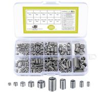 200 Pièces M3 M4 M5 M6 M8 Helicoil Inserts Filetés Auto-Taraudeurs