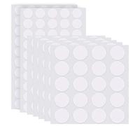 200 Pièces Mastic Transparent, Points Adhésifs Double Face Rond Amovible, Imperméable et Sans Trace pour Mur, Verre, Métal, Bois, Céramique, Plastique (20mm+30mm)