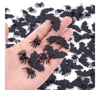 200 Pièces Mini Halloween Fausse Araignée Chauve-Souris Réaliste | 200 pièces, Araignées et chauves-souris, Décoration Halloween, Fausses, Aspect réaliste