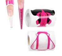 200 Pièces Papillon Ongles Chablons Extend Papier, Pochoirs de Modelage, Chablon Papier pour Gel Nails Art, Auto-Adhésif Chablons pour Ongles chablon ongle chablon chablon pour ongle gel construction