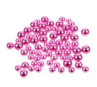 200 Pièces Perles Artificielles Rondes sans Trou en Plastique