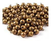 200 Pièces Petites Clochettes 12mm Bronze Antique Grelots