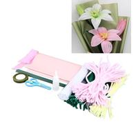 200 Pièces Pipe Cleaners Artisanat Fournitures, Chenille Tiges Fleur Artisanat Bouquet Faisant Kit,Long Fuzzy Sticks BRICOLAGE Arts Artisanat Décorations pour Cadeau De Mariage, Décoration De Vacances