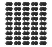 200 Pièces Piston de 5ml en Caoutchouc Noir, Pièce de Rechange | Ajustement Précis, Fonctionnement Fluide, des Frottements, Étanchéité Fiable pour Usage Laboratoire