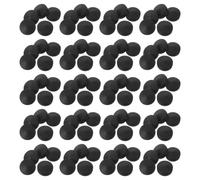 200 Pièces Piston Joint Étanche de 10ml, en Caoutchouc Noir | Remplacement pour Plastique ou Verre, de Frottement, Fonctionnement Fluide, Usage
