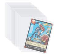 200 Pièces Pochette Carte 66x91 mm Protege Carte pour Yu-gi-oh 200 Microns Transparent Standard Card Sleeves Film Non Scellable pour Cartes Magic Carte de Jeu Cartes de Sport de Change
