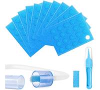 200 pièces Rechange pour Aspirateur Nasal pour Bébé Filtres Hygiéniques avec Pincette de Nettoyage Filtres Nasaux NoseFrida